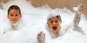 Children in Tub